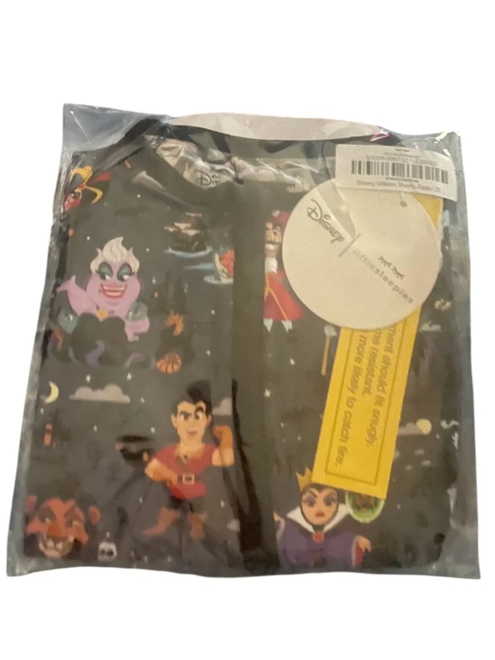 2T Little Sleepies Disney Villains Shorty